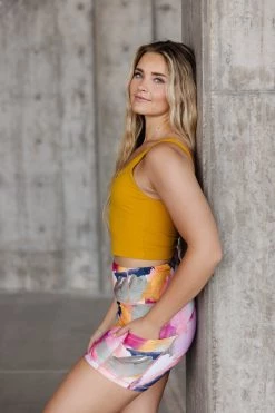 Maven Thread Biker Shorts - 4'' - Serenity | MT LUXE