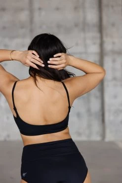 Maven Thread Swim Sunkissed Bikini Top - Black