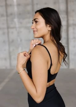 Maven Thread Swim Sunkissed Bikini Top - Black