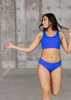 Maven Thread Low Rise Bottoms - Blueberry Swim