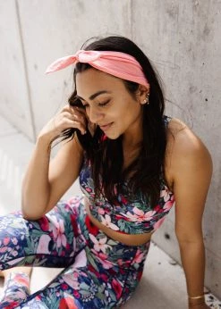 Maven Thread Flamingo - 4'' Bow Headband Single 4" Single Headbands