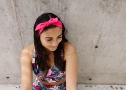 Maven Thread Fuchsia - 4'' Bow Headband Single