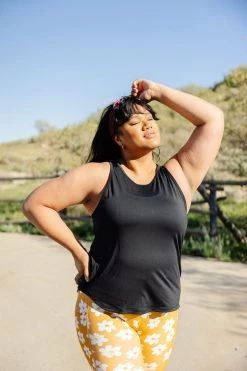 Maven Thread Tops Breathe Tank - Black 16 Maven Thread Tops Breathe Tank - Black