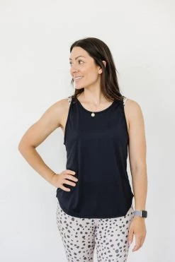 Maven Thread Tops Breathe Tank - Black 14 Maven Thread Tops Breathe Tank - Black