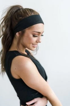 Maven Thread BLACK BASICS - 2'' Headband 2