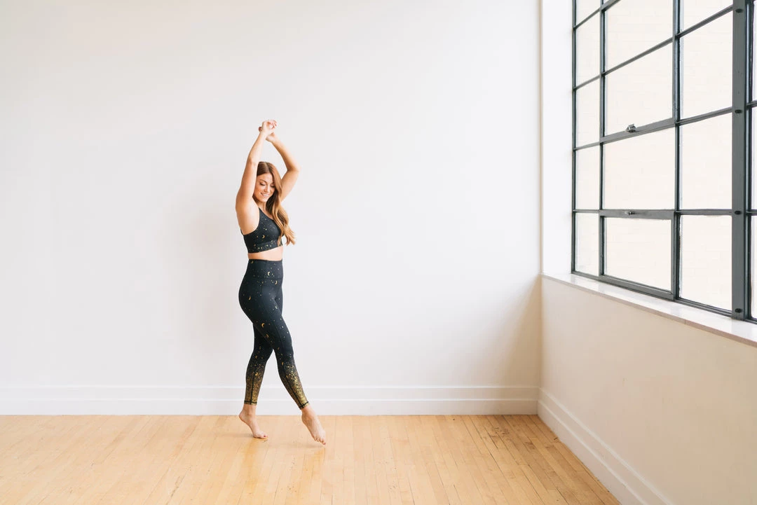 Maven Thread Bottoms Inspire Leggings - Moons | MT SPORT 9 Maven Thread Bottoms Inspire Leggings - Moons | MT SPORT