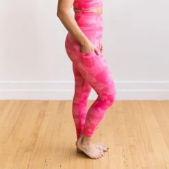 Maven Thread Inspire Leggings - Pink Camo | MT SPORT