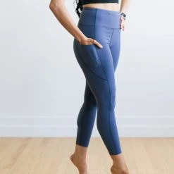 Maven Thread Focus Leggings - Storm Blue | MT LUXE