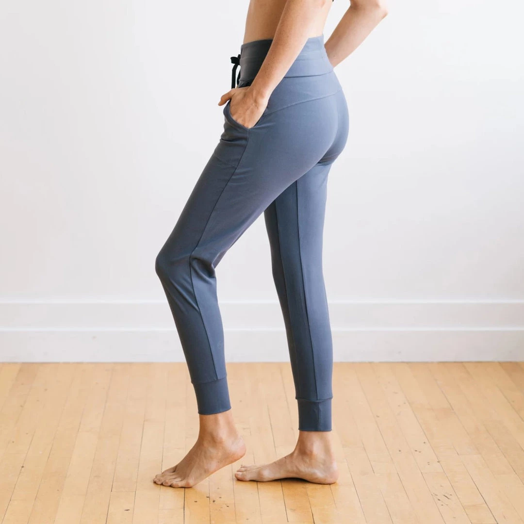 Maven Thread Bottoms Warmup Joggers - Dusty Blue | MT LUXE 3 Maven Thread Bottoms Warmup Joggers - Dusty Blue | MT LUXE