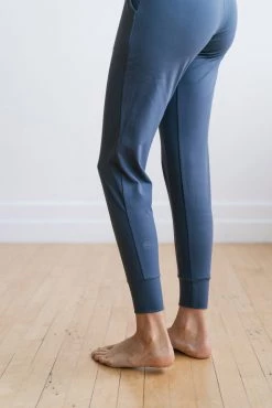 Maven Thread Bottoms Warmup Joggers - Dusty Blue | MT LUXE 19 Maven Thread Bottoms Warmup Joggers - Dusty Blue | MT LUXE