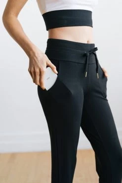 Maven Thread Bottoms Warmup Joggers - Black | MT LUXE
