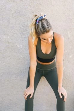 Maven Thread Criss Cross Sports Bra - Olive Green / Black | MT LUXE 16 Maven Thread Criss Cross Sports Bra - Olive Green / Black | MT LUXE