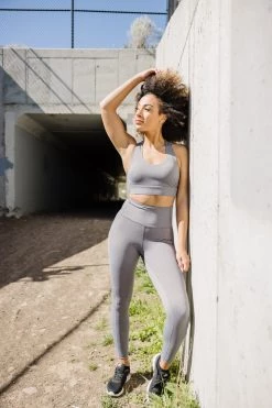 Maven Thread Inspire Leggings - Silver Glitter | MT SPORT