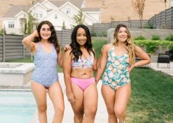 Maven Thread Sunkissed Bikini Top - Hot Pink Floral