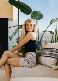 Maven Thread Biker Shorts - 6'' - Dalmatian | MT LUXE