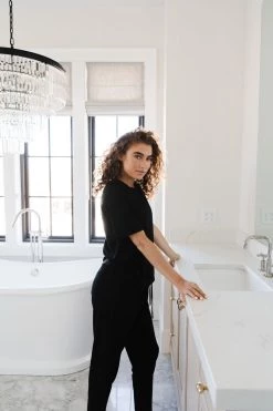 Maven Thread Lounge Premium Pajama Pants - Black Lounge Bottoms 15 Maven Thread Lounge Premium Pajama Pants - Black Lounge Bottoms