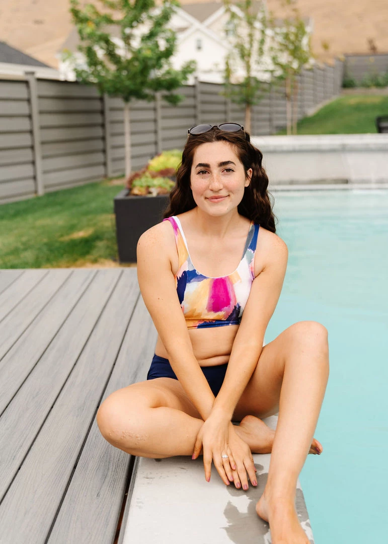 Maven Thread Swim Oasis Bikini Top - Serenity 10 Maven Thread Swim Oasis Bikini Top - Serenity