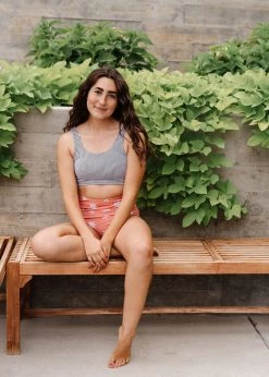 Maven Thread Oasis Bikini Top - B&W Stripe Swim 19 Maven Thread Oasis Bikini Top - B&W Stripe Swim