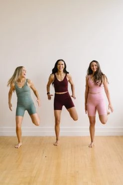 Maven Thread Biker Shorts - 4'' - Burgundy | MT LUXE