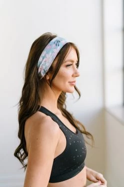 Maven Thread Blue Floral - 2'' Headband Single 4