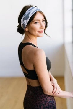 Maven Thread B&W Camo - 2'' Headband Single 4