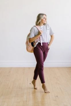 Maven Thread Work Hard Play Hard Trousers - Maroon | MT LUXE 12 Maven Thread Work Hard Play Hard Trousers - Maroon | MT LUXE