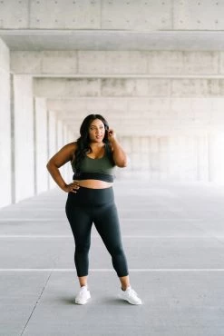 Maven Thread Criss Cross Sports Bra - Olive Green / Black | MT LUXE 19 Maven Thread Criss Cross Sports Bra - Olive Green / Black | MT LUXE