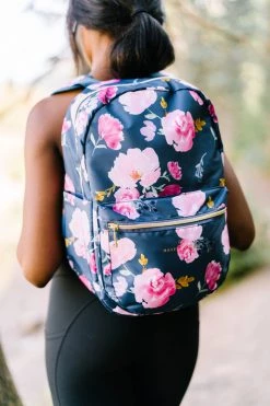Maven Thread Classic Backpack - Navy Floral Bags