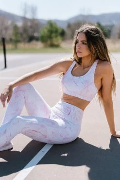 Maven Thread Inspire Leggings - Pink Marble | MT SPORT Bottoms 21 Maven Thread Inspire Leggings - Pink Marble | MT SPORT Bottoms
