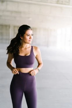 Maven Thread Fearless Sports Bra - Eggplant | MT SCULPT Tops 16 Maven Thread Fearless Sports Bra - Eggplant | MT SCULPT Tops