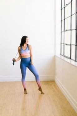 Maven Thread Tops Balance Sports Bra - Peach/Blue Ombre | MT SPORT 17 Maven Thread Tops Balance Sports Bra - Peach/Blue Ombre | MT SPORT