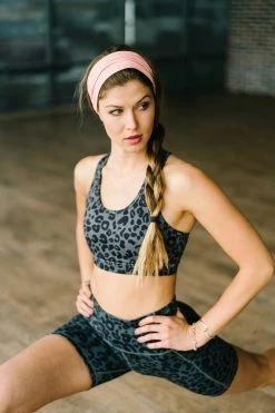 Maven Thread Biker Shorts - 6'' - Grey Leopard | MT SPORT