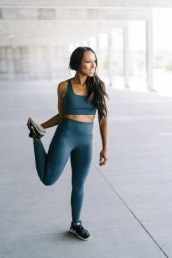 Maven Thread Fearless Sports Bra - Blue Spruce | MT SCULPT