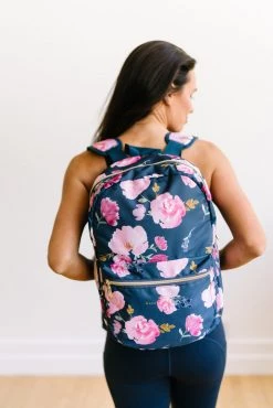 Maven Thread Classic Backpack - Navy Floral Bags
