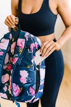 Maven Thread Classic Backpack - Navy Floral Bags