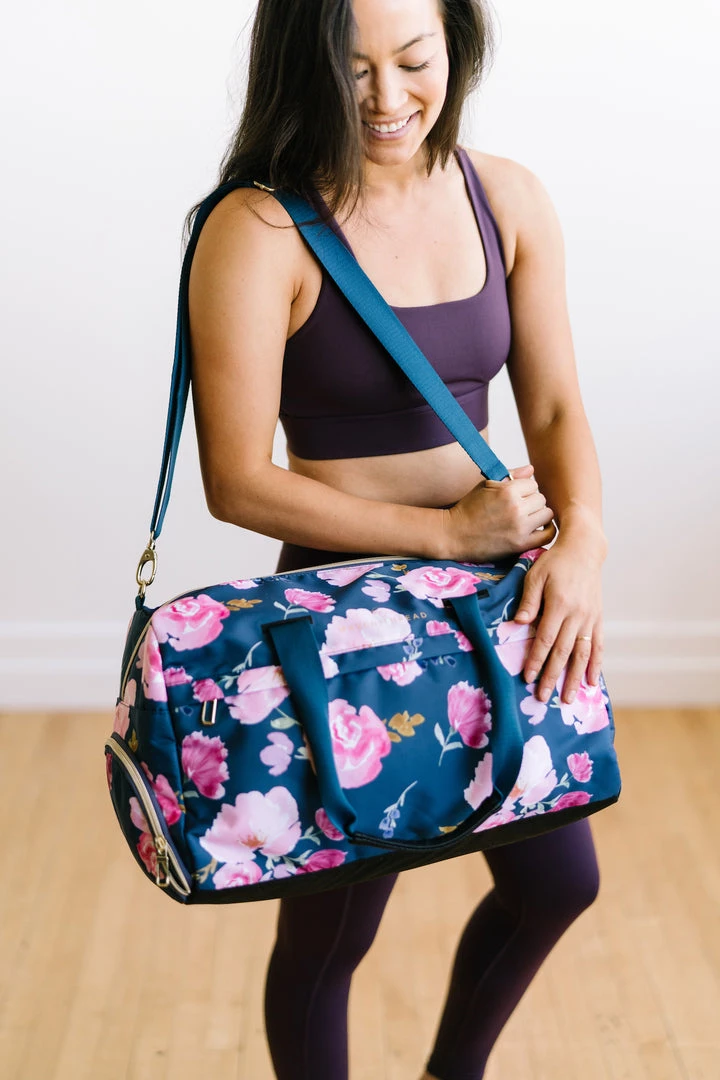 Maven Thread On The Go Duffel - Navy Floral 9 Maven Thread On The Go Duffel - Navy Floral