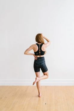 Maven Thread Bottoms Biker Shorts - 6''- Black Camo | MT SPORT