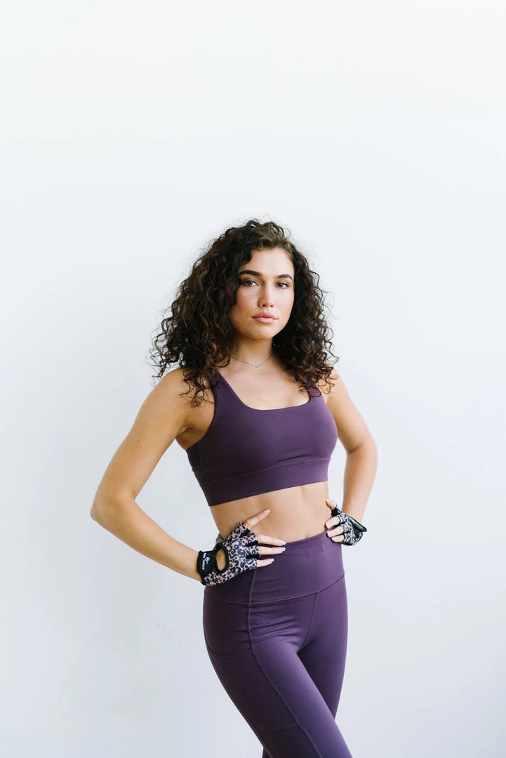 Maven Thread Fearless Sports Bra - Eggplant | MT SCULPT Tops 7 Maven Thread Fearless Sports Bra - Eggplant | MT SCULPT Tops