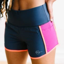 Maven Thread Elite Shorts - 3.5'' - Navy Colorblock Bottoms