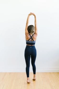Maven Thread Focus Leggings - Navy | MT LUXE Bottoms
