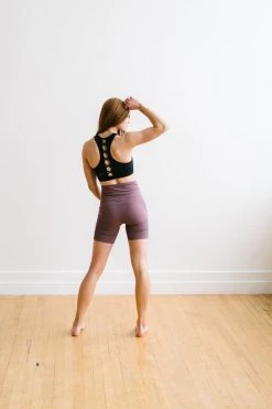 Maven Thread Biker Shorts - 6'' - Muted Plum | MT LUXE Bottoms