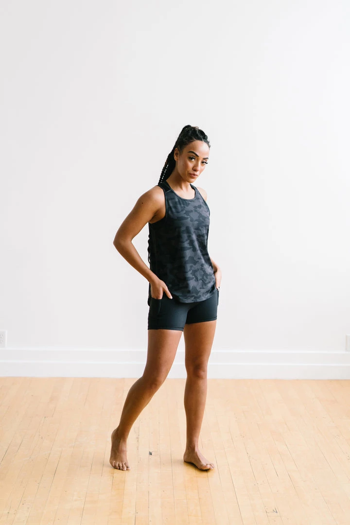 Maven Thread Breathe Tank - Black Camo Tops 4 Maven Thread Breathe Tank - Black Camo Tops