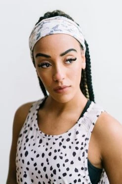 Maven Thread Tops Breathe Tank - Dalmatian