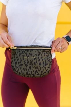 Maven Thread 3-in-1 Crossbody Bag - Green Leopard Bags
