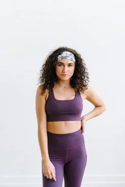 Maven Thread Fearless Sports Bra - Eggplant | MT SCULPT Tops