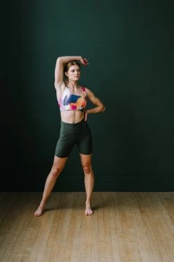 Maven Thread Biker Shorts - 6'' - Olive Green | MT LUXE Bottoms