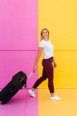 Maven Thread Bags On The Go Duffel - Green Leopard