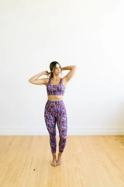 Maven Thread Focus Leggings - Autumn Floral | MT LUXE