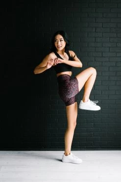 Maven Thread Bottoms Biker Shorts - 4'' - Cheetah | MT SPORT