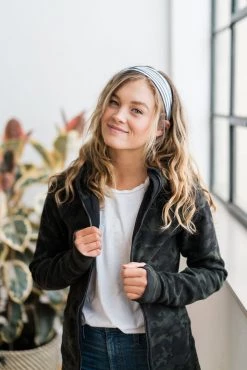 Maven Thread B&W Stripe - 4'' Headband Single